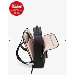 Calpak Kaya 15" Laptop Backpack – Gunmetal Black NWT Work Travel Backpack